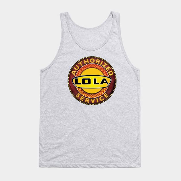 Authorized Service - Lola Tank Top by Midcenturydave